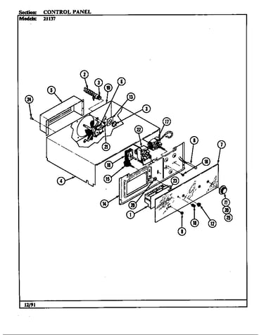 Control panel