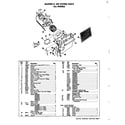 Jenn-Air 2385EGN blower & air system parts diagram