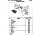 Jenn-Air 88353-8 blower assembly/plenum diagram