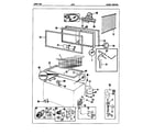 Jenn-Air JC15 chest freezer diagram