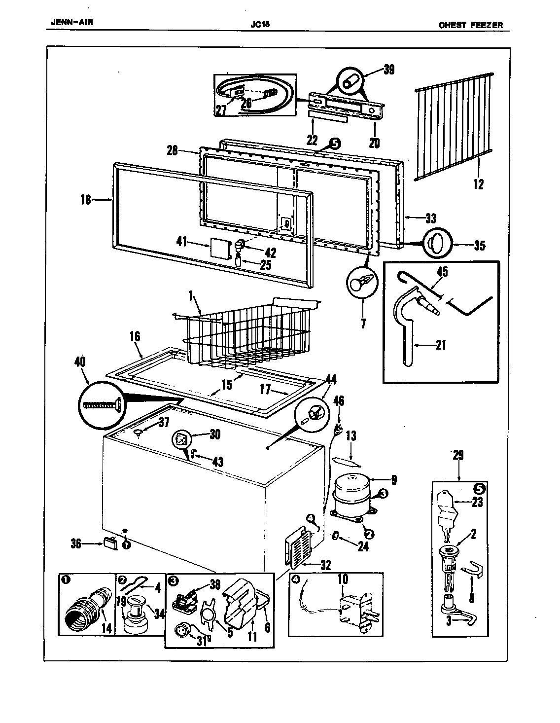 Chest freezer