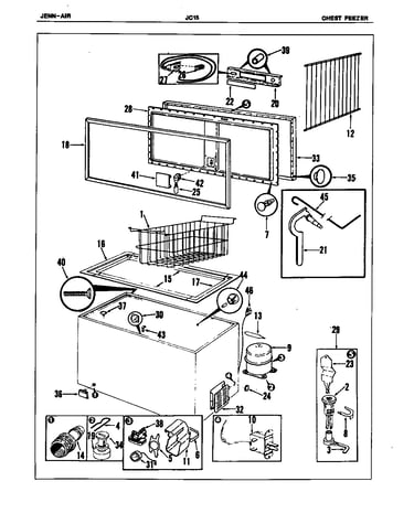 Chest freezer