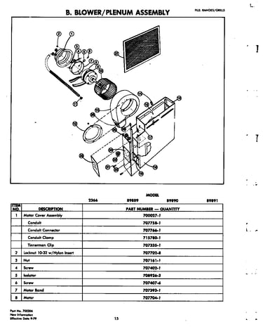 Blower assembly