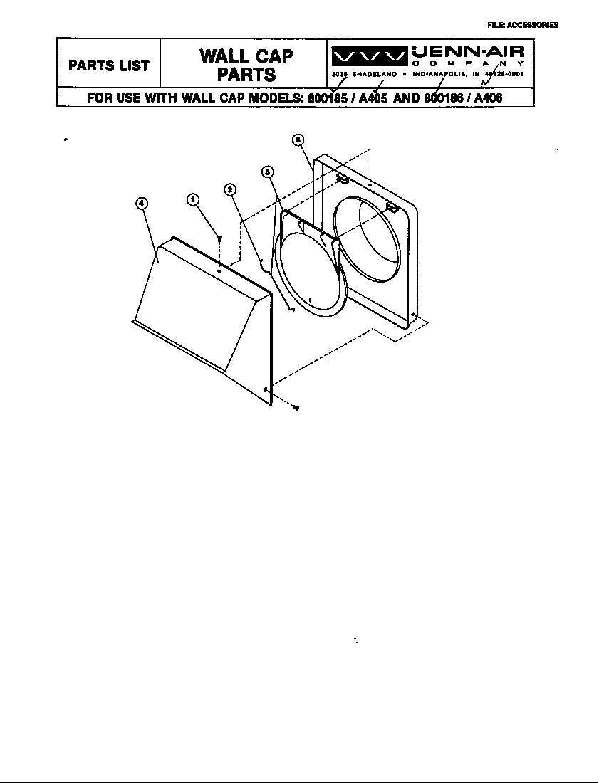 Wall cap