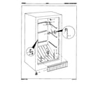Jenn-Air JDF15 freezer compartment diagram