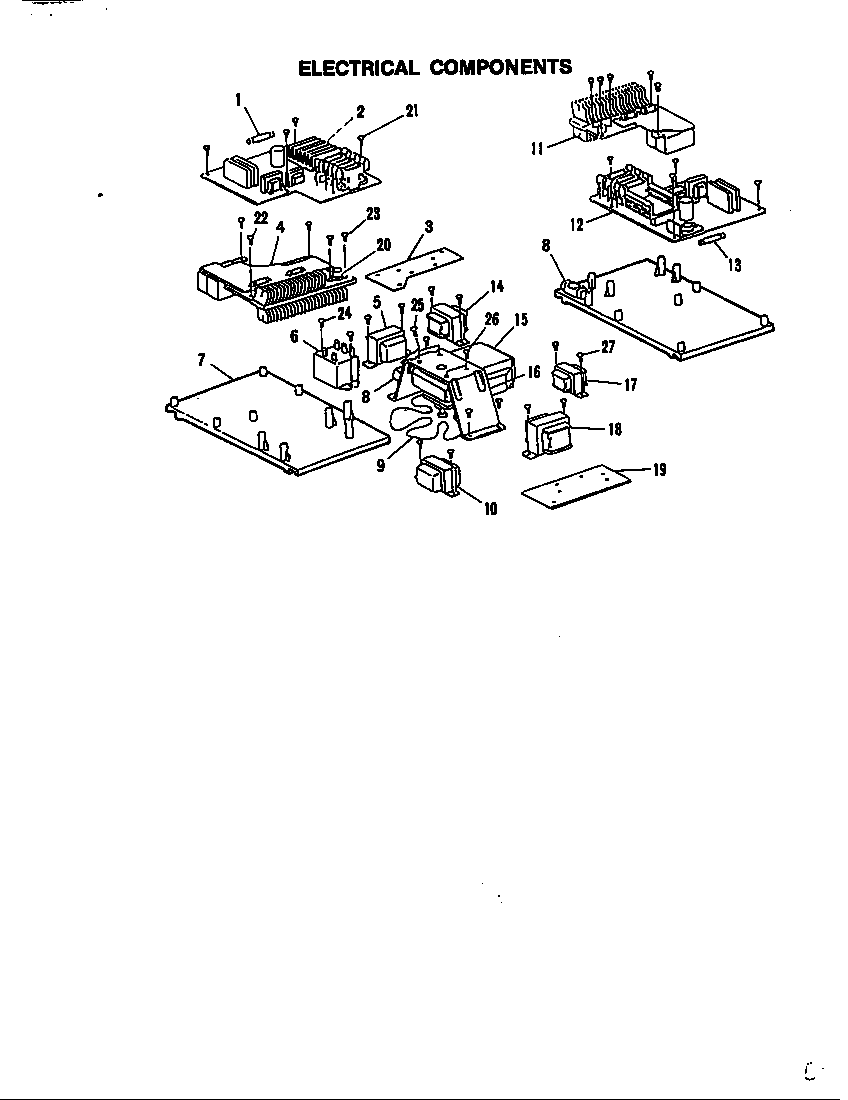 Electrical components (a130f) (a130r)