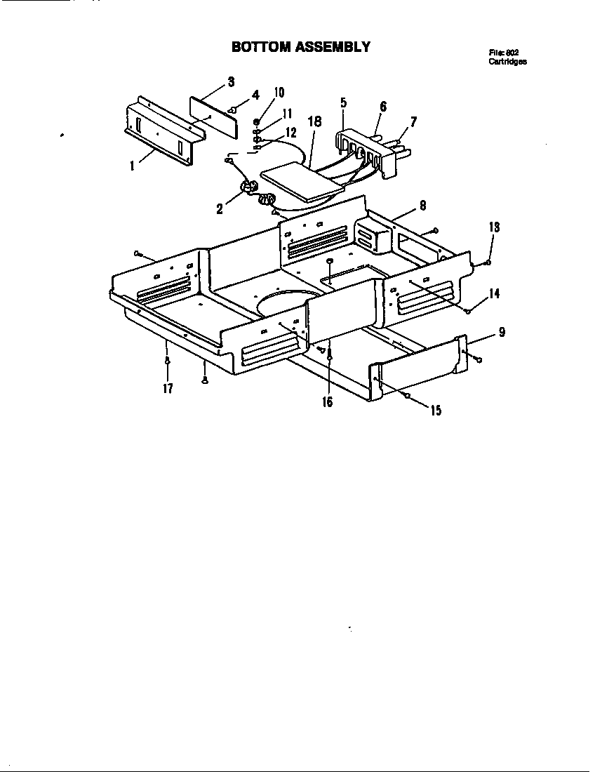 Bottom assembly