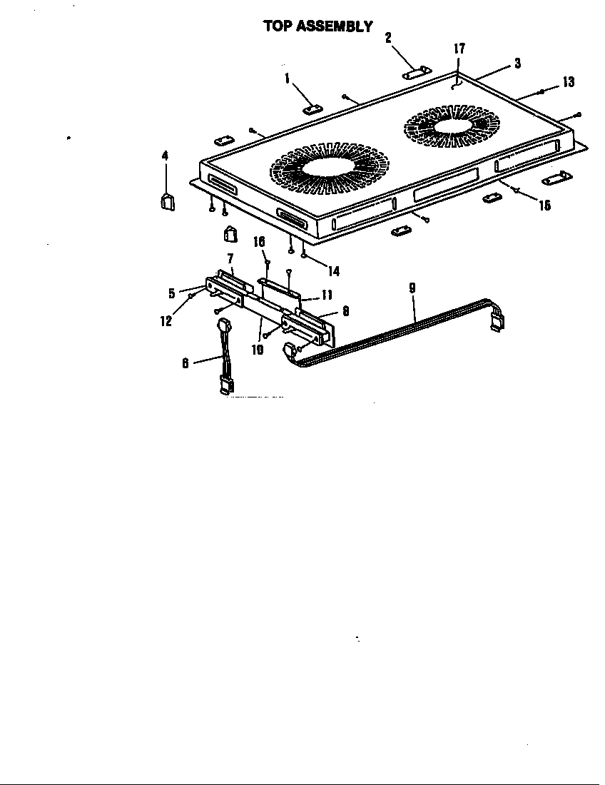 Top assembly