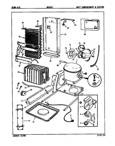 Unit compartment & system