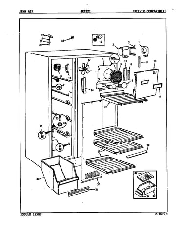 Freezer compartment