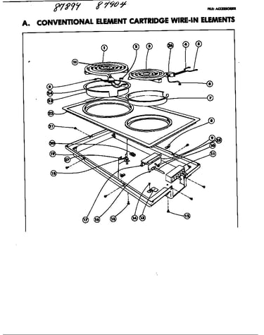 Conventional element cartridge wire-in