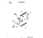 Jenn-Air A530W trim kits diagram