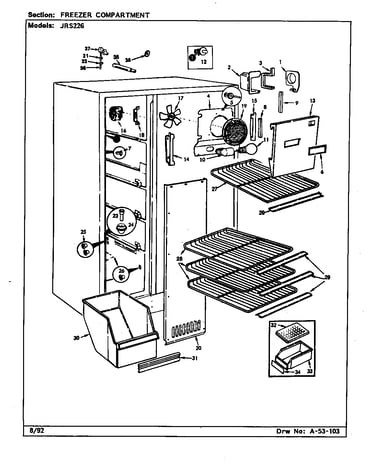 Freezer compartment