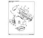 Jenn-Air JRS226/CQ21A optional ice maker kit diagram