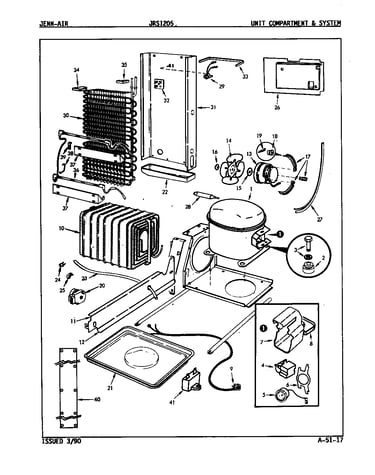 Unit compartment & system