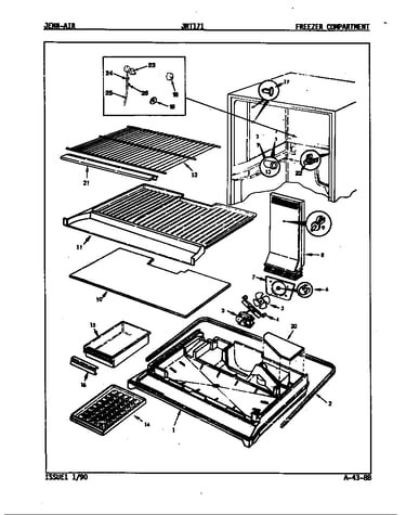 Freezer compartment