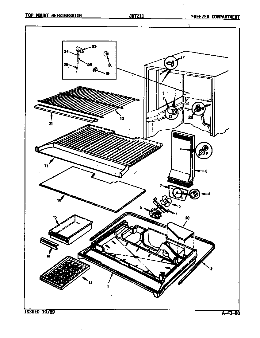Freezer compartment