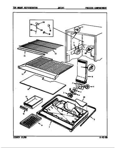 Freezer compartment