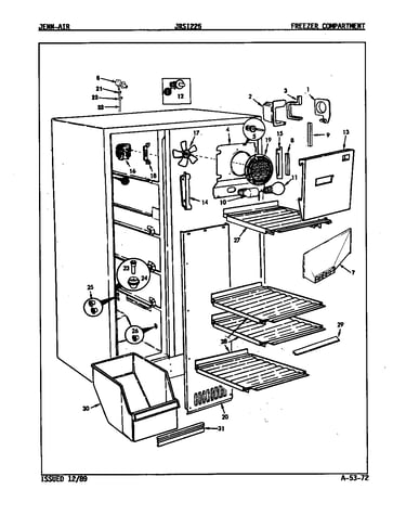 Freezer compartment