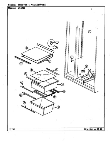 Shelves & accessories