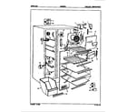 Jenn-Air JRSD224/7N07A freezer compartment diagram