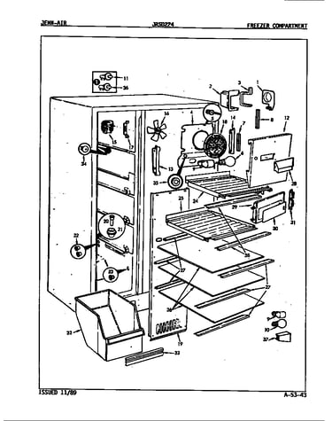 Freezer compartment