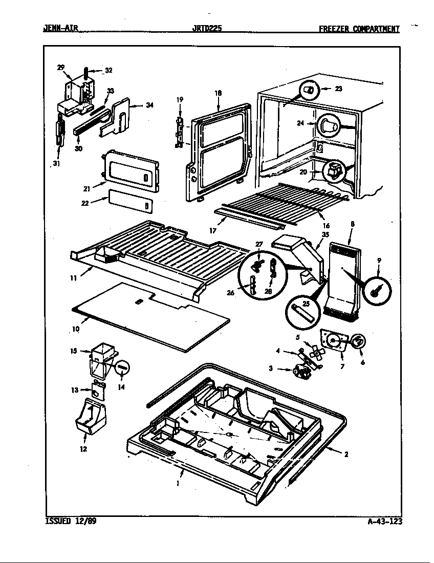 Freezer compartment