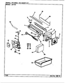 Optional ice maker kit (b/m cj23a)