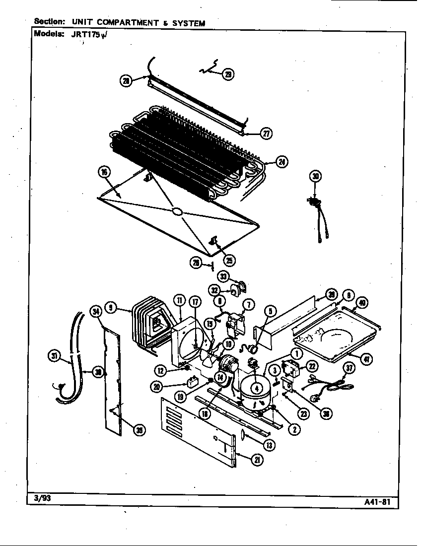 Unit compartment & system (b/m dj24a)