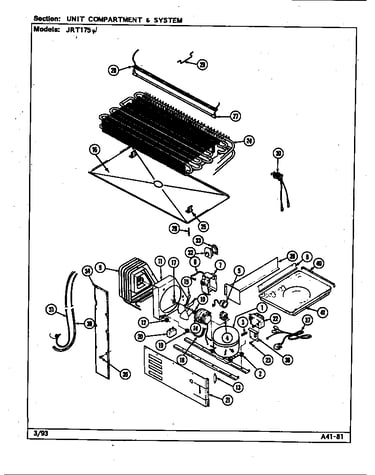 Unit compartment & system (b/m dj24a)