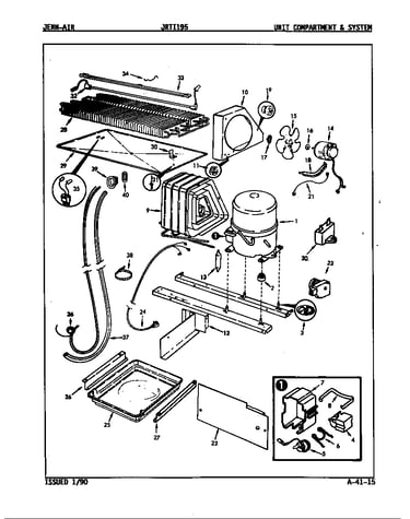 Unit compartment & system
