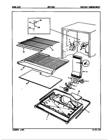 Freezer compartment
