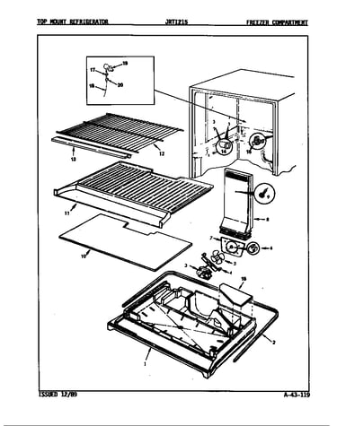 Freezer compartment