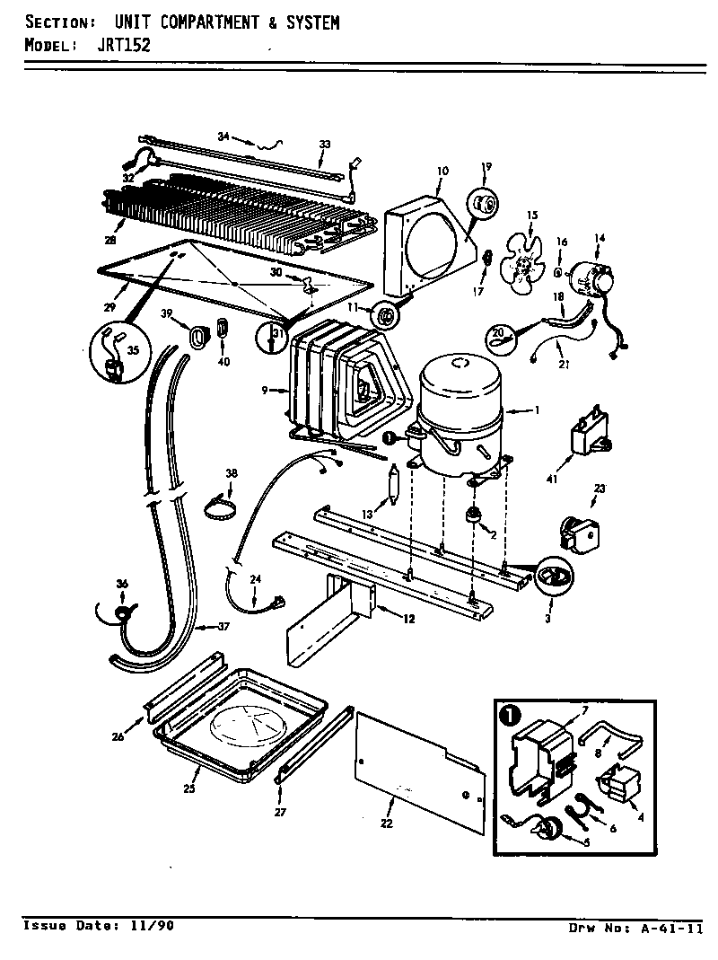 Unit compartment & system