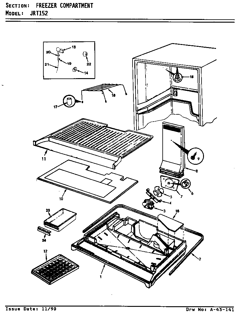 Freezer compartment