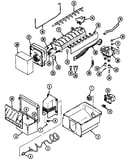 Ice maker & bin