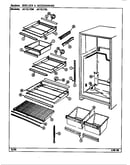 Shelves & accessories (b/m dj31a)