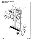 Fresh food compartment (jrsd247b/dq83a) (jrsd247l/dq85a) (jrsd247w/dq81a)
