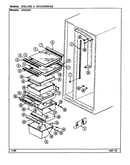 Shelves & accessories (jrsd247b/dq83a) (jrsd247l/dq85a) (jrsd247w/dq81a)