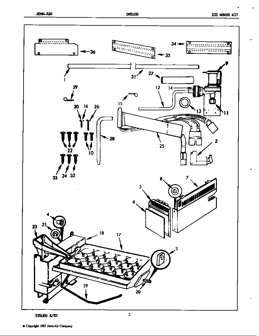 Ice maker kit