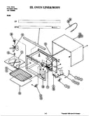 Oven liner-body (m166) (m166)