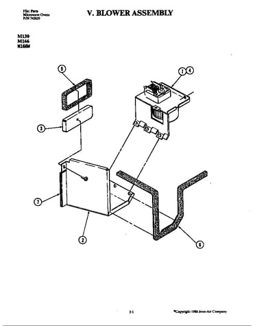 Blower assembly (m166w) (m166w)