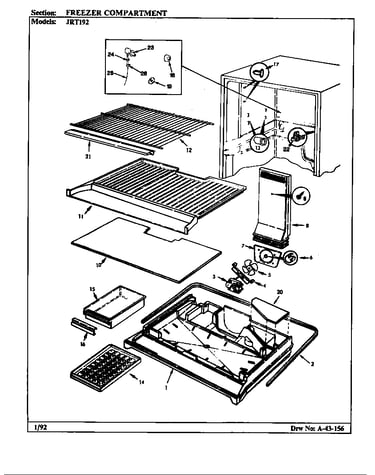 Freezer compartment