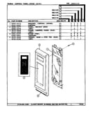 Control panel-upper (m166)