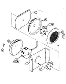 Blower motor (lower convection)