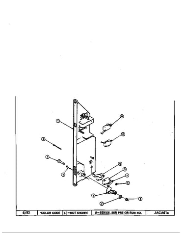 Interlock switches-upper (m166)