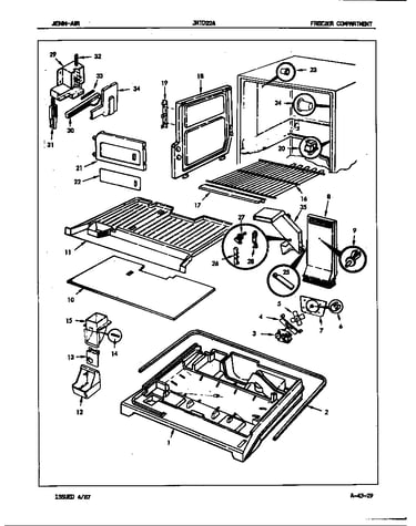 Freezer compartment