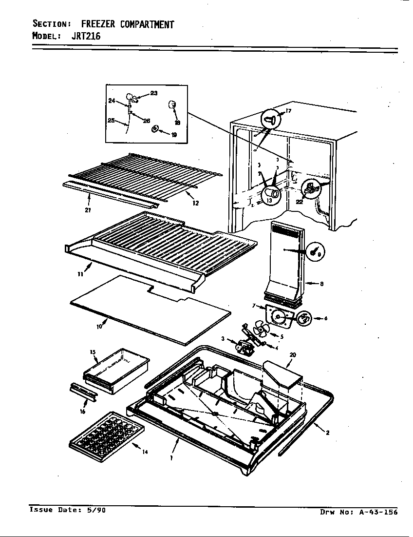 Freezer compartment