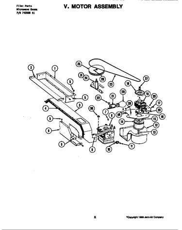 Motor assy.