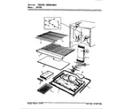 Jenn-Air JRT236/AJ95A freezer compartment diagram